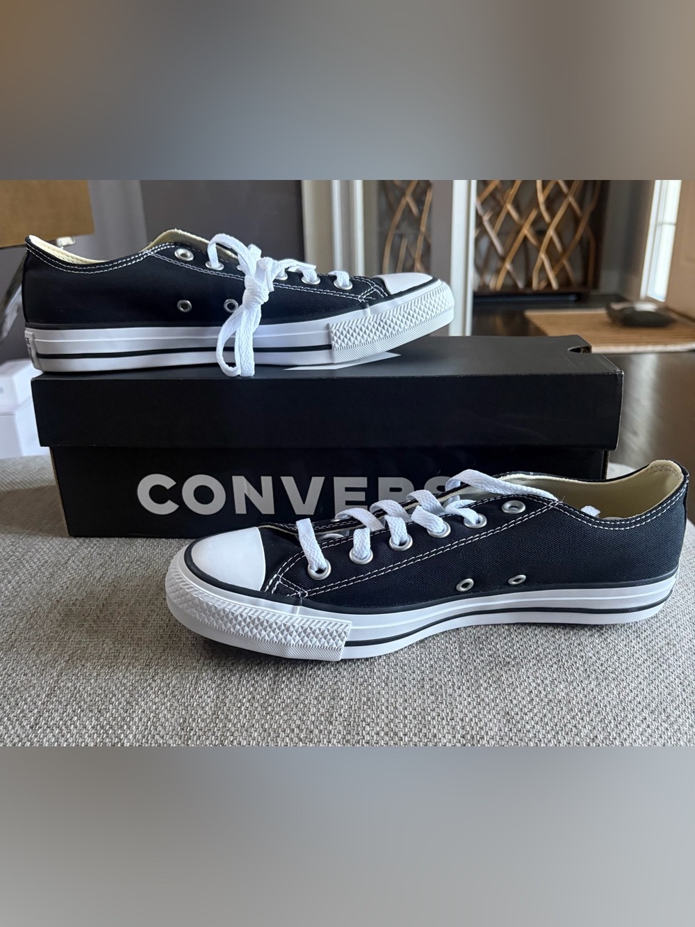 Converse Chuck Taylor All Star Ox – Black/Black – Women’s 8.5 (Brand New!)